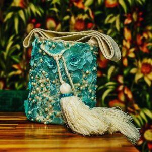 Bag emerald green - 125 cad - Size small